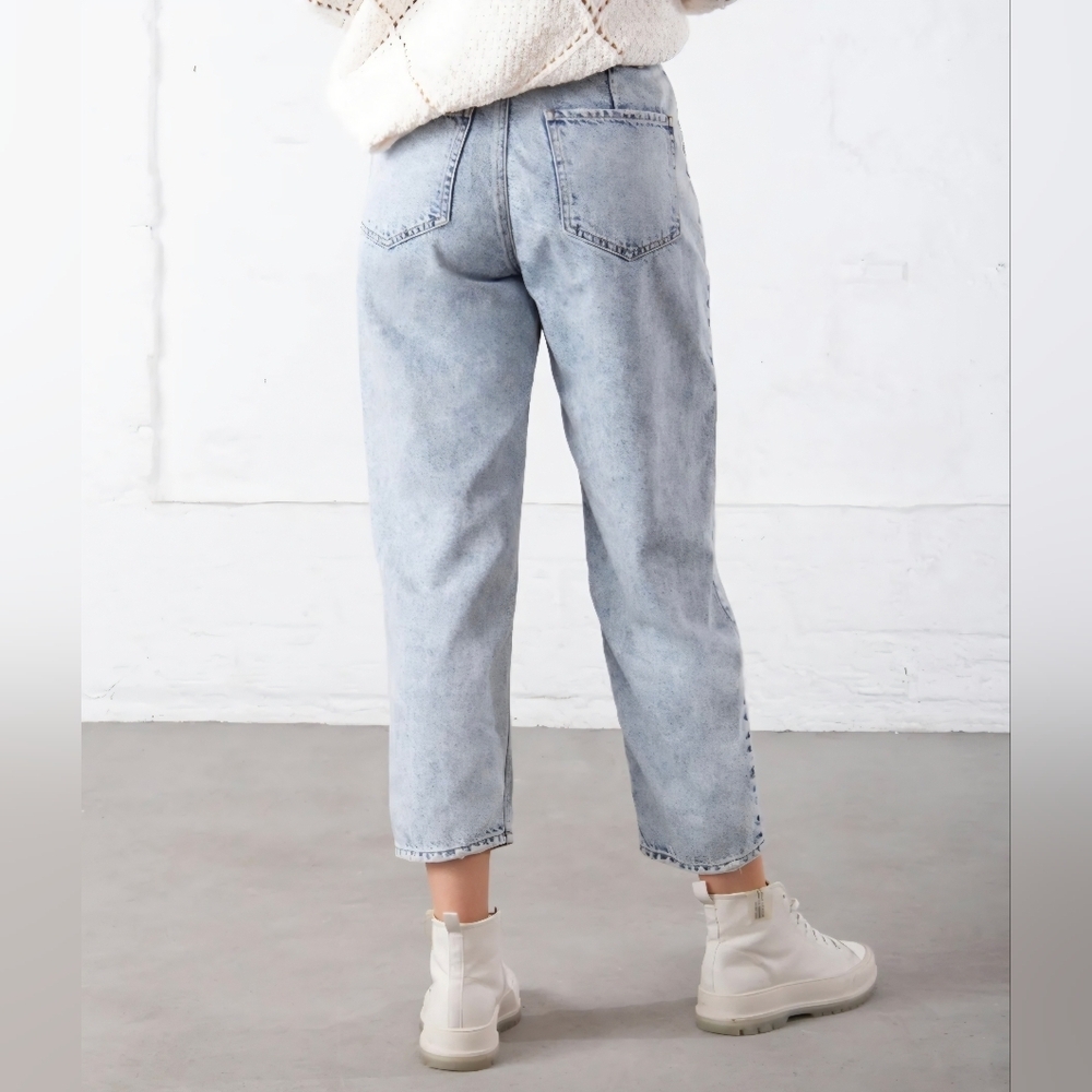 Naf Naf High Rise Slouchy Mom Jeans Size 8 - Picture 2 of 8